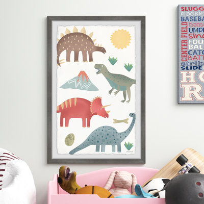 Houpt Dinosaur Country, reproduction encadrée