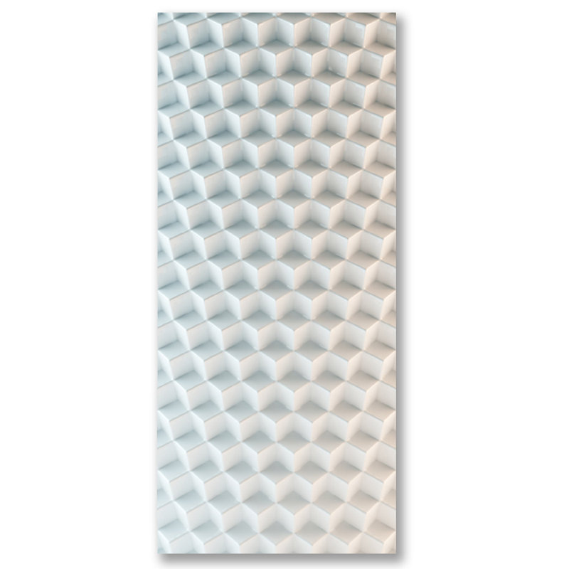 Cubique - Photographie sans cadre, Aluminium, H 40 po x l 60 po x P 1 po
