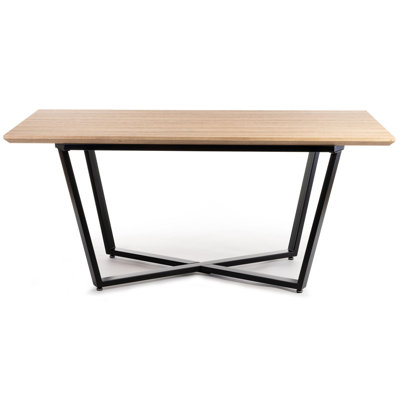 Vandewa Metal Base Dining Table