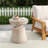 Outdoor/Indoor Lightweight Concrete Side Table