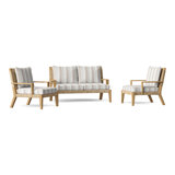 Hadley Outdoor 3 - Piece Conversation Set