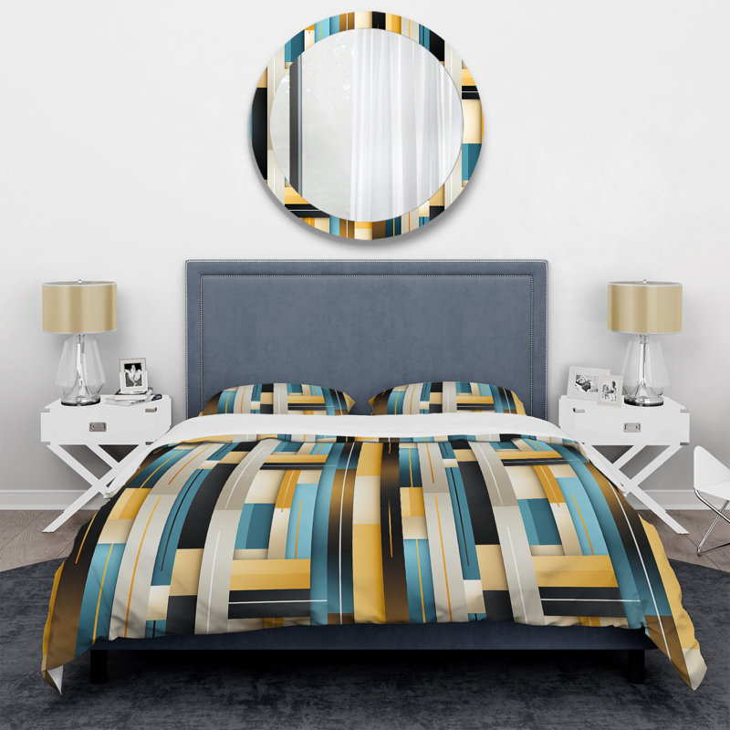 Ensemble de housse de couette Urban Chic, Housse de couette simple + 1 taie décorative stan