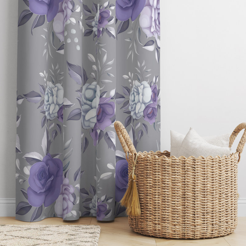 Semi Sheer Curtain Pair, 20" W x 52" L