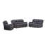Causeuse inclinable 2 places en cuir Bianchini-552723971