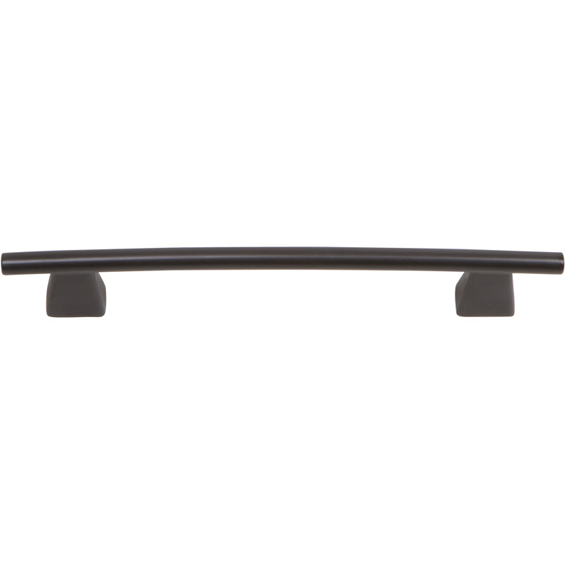 Modern Black Bronze Bar Cabinet Pull with Mounting Hardware
