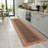 Pastel Lacasa Brown Miniature Cotton Chenille Area Rug-118646945