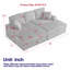 Canapé de 84 pouces en velours côtelé 3 places avec 3 coussins de dossier, 2 coussins décoratifs, 2 repose-pieds, 2 espaces de rangement et cannelures de maintien des tasses Canapé confortable pour le salon-1116258486