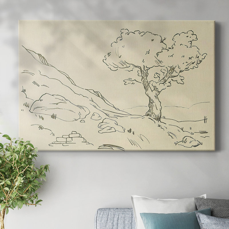 Christchurch Oak I-Gallery Wrapped Canvas, H 18 po x l 27 po