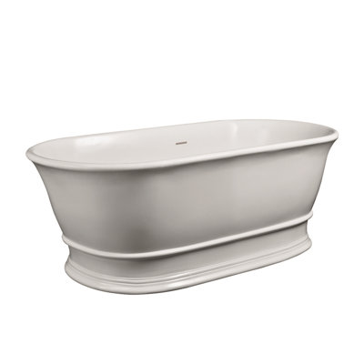 Farringdon 1555mm x 740mm Soaking Acrylic Bathtub