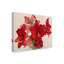 « fêtes amaryllis », reproduction de peinture à l’acrylique sur toile tendue-27490010