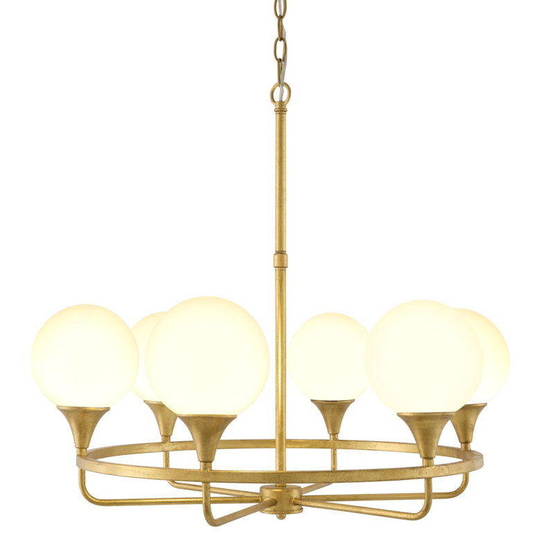 Lacresa 6 - Light Iron Classic / Traditional Chandelier