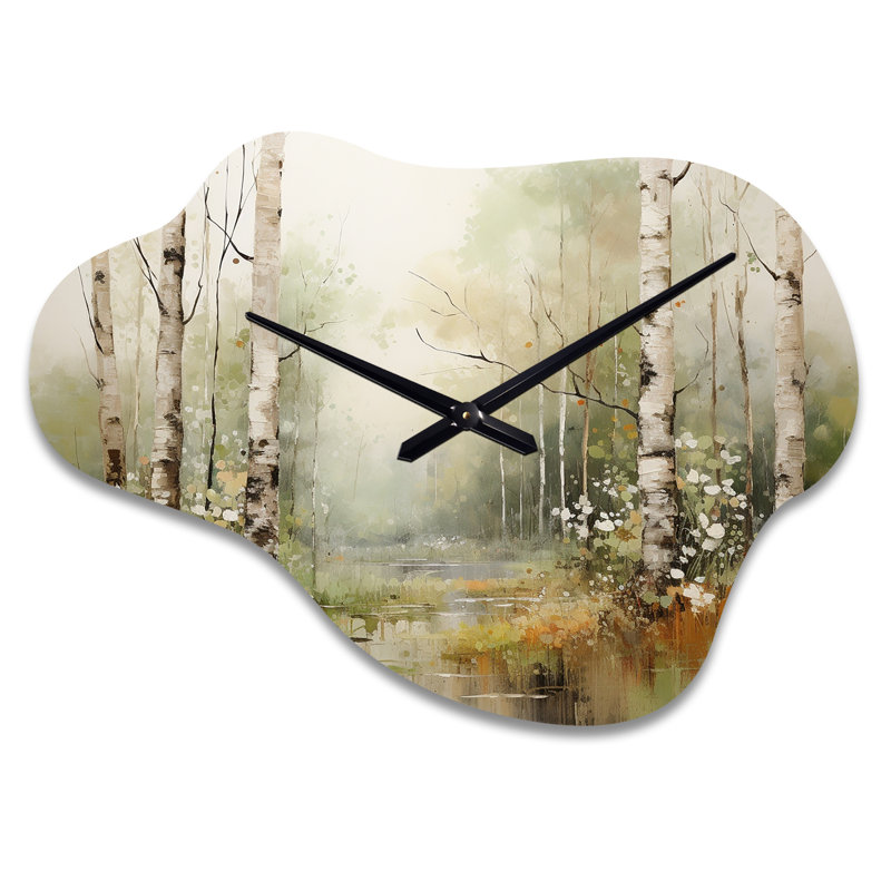 Horloge murale en métal, Petit