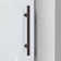 Enigma-XO 55" W x 62" H Single Sliding Frameless Shower Door with Clear Max Technology