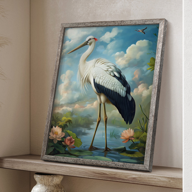 ANIMALS Series CX, reproduction encadrée - bois massif, H 11 po x l 9 po