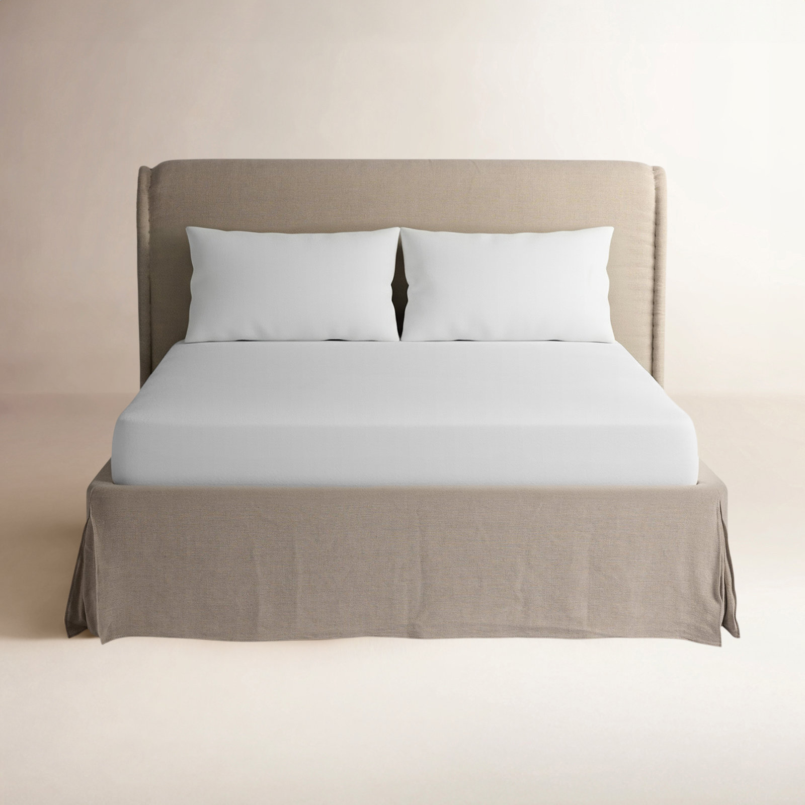 Wyndham Bed, Cream, Queen