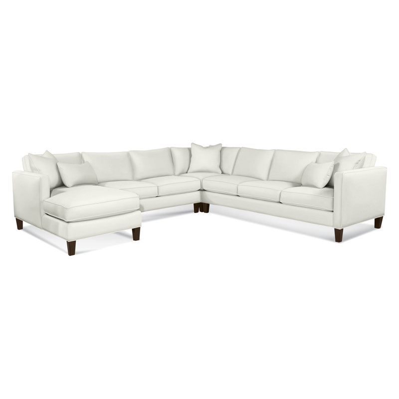 Sectional, Java, Basic Blue; 0317-63, Left Hand Facing