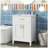 Modern Bathroom Vanity Combo with Ceramic sink