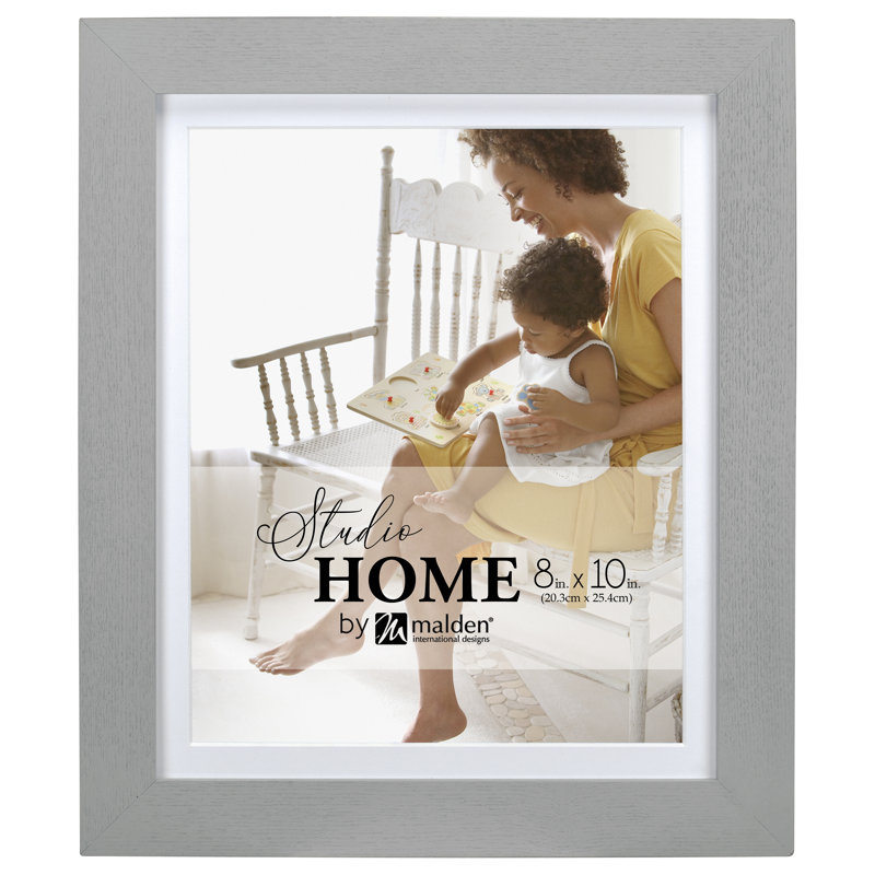 Gray Matte Picture Frame, 8" x 10"