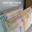 Heavy Duty Clothes Rail, Extendable Hanging Rack with Lockable Wheels