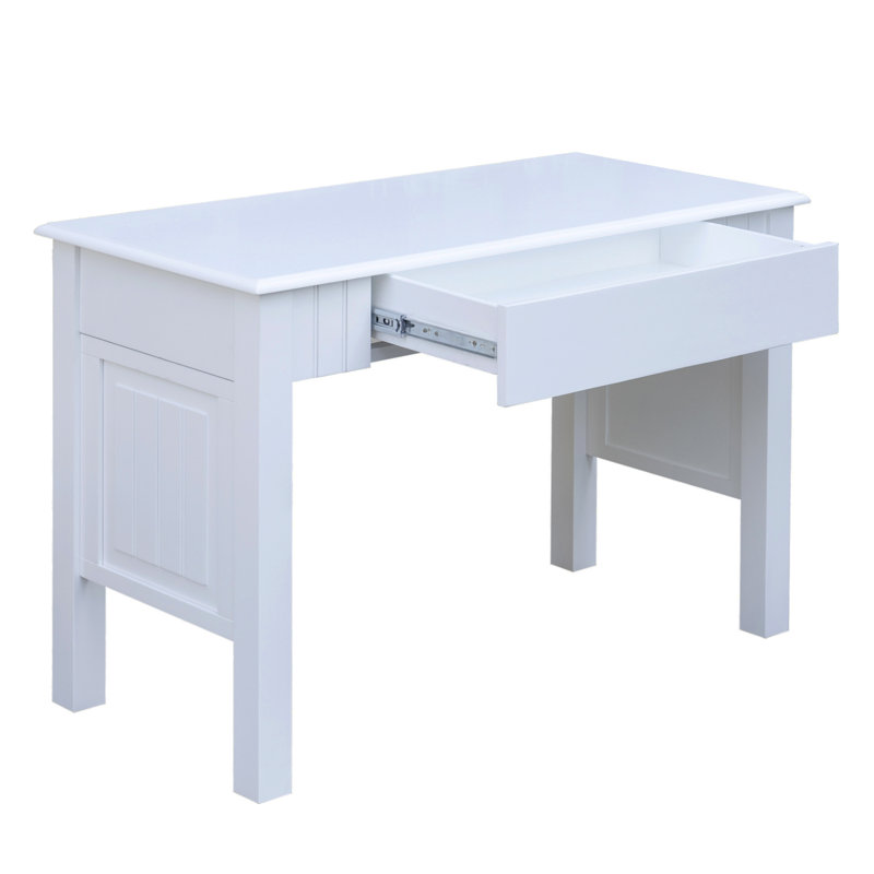 Beachfront Schrum Desk & Chair Set, White
