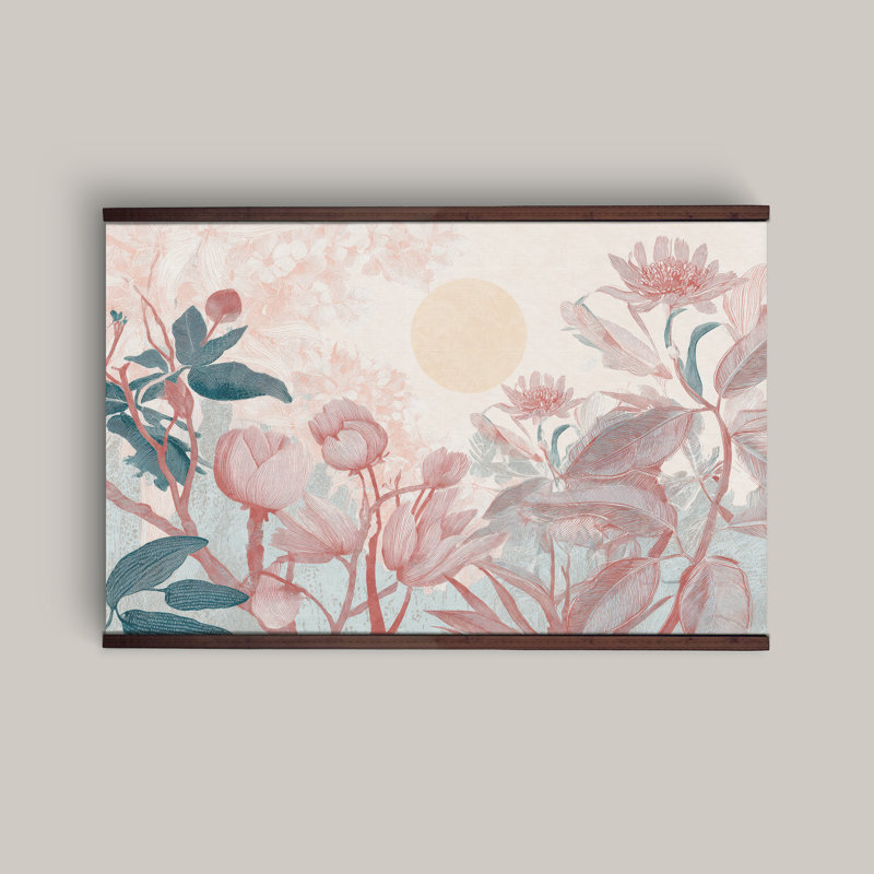 Tapisserie murale Blush Sunrise, H 40 po x l 60 po