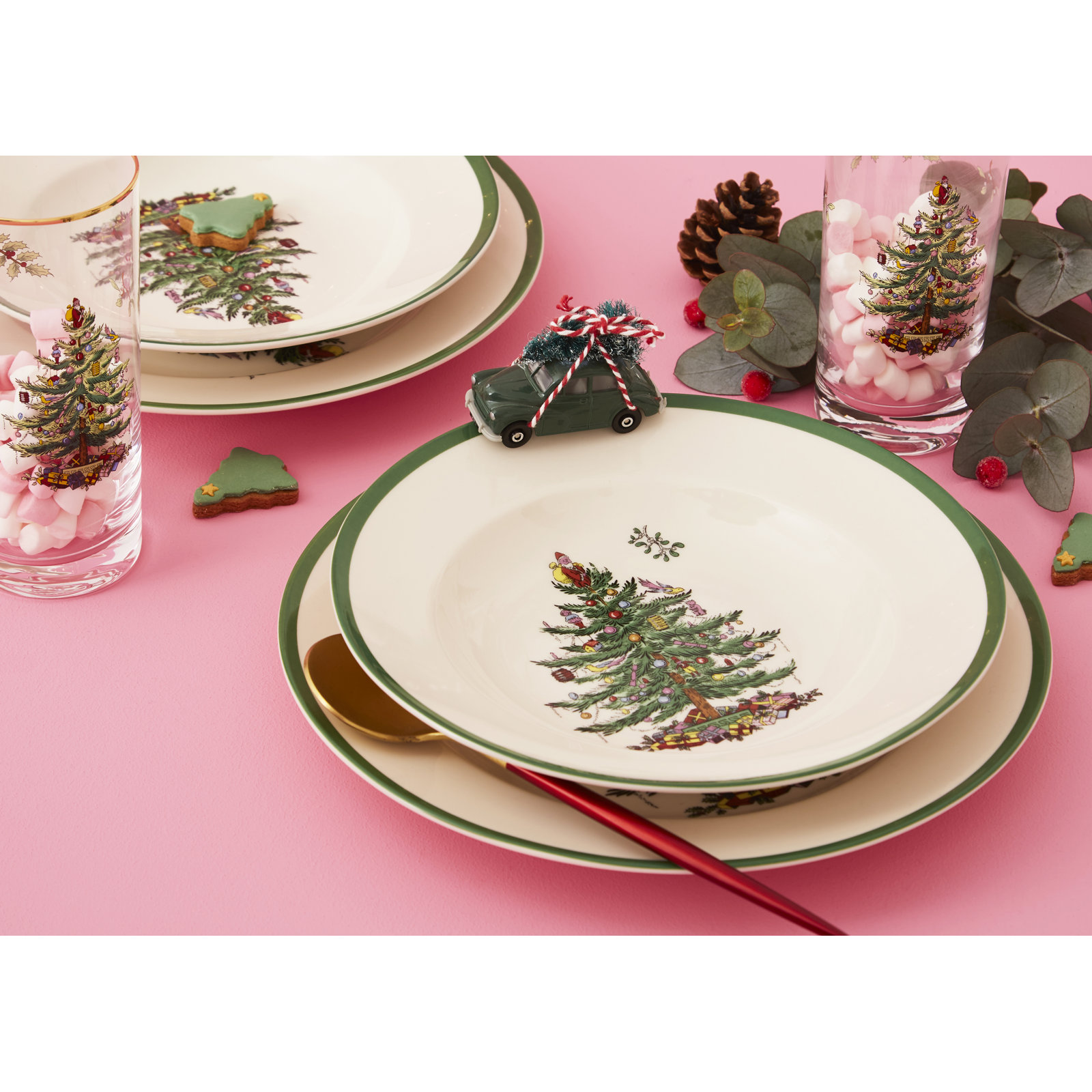 Christmas Tree 9" Salad Plate