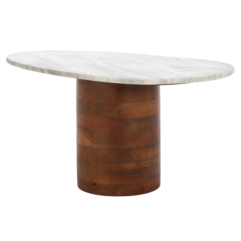 Grande table d'appoint en marbre Mono
