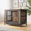 Table de caisse en bois pour chien-1760930745