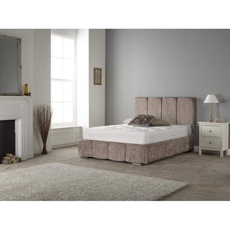 Cortes Upholstered UK Small Double - DE 120 X 190 Cm Bed, Single (3')
