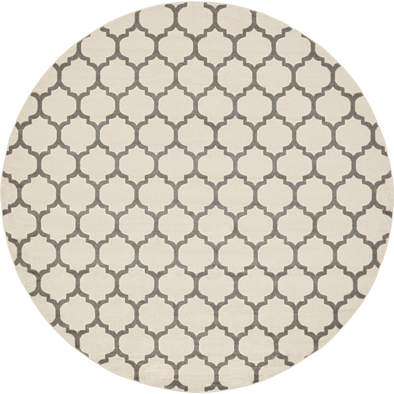 Molly Geometric Indoor Rug, Round 12'2"