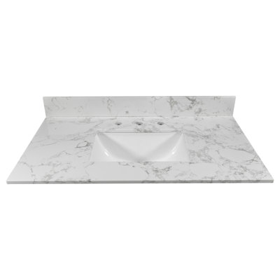 Bancroft 31'' Single Bathroom Vanity Top with Sink