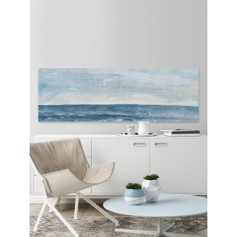 The Deep Sea by Parvez Taj - Wrapped Canvas Painting, 61cm H x 182cm W x 3.81cm D