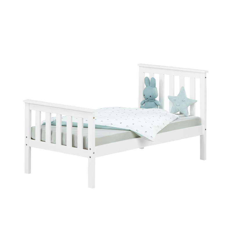 Skylar Cot Bed / Toddler (70 X 140cm) Standard Bed Frame, White