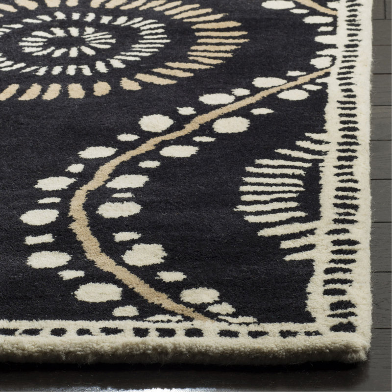Tapis en laine touffeté à la main Coreatha Martha Stewart, Rectangle 5 pi x 8 pi
