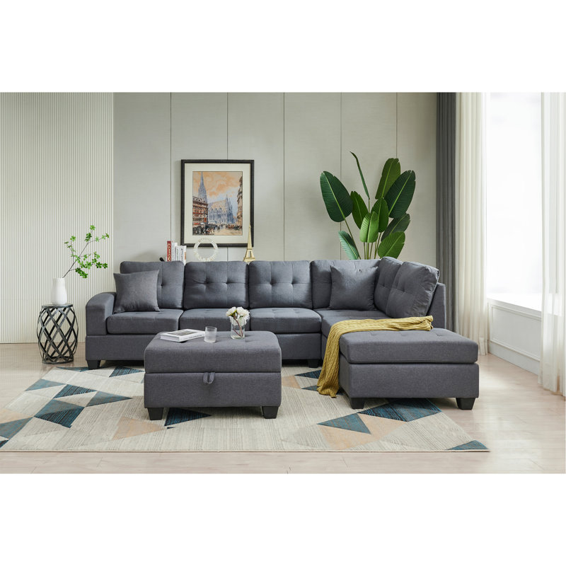 Sectional 3-Seaters Sofa