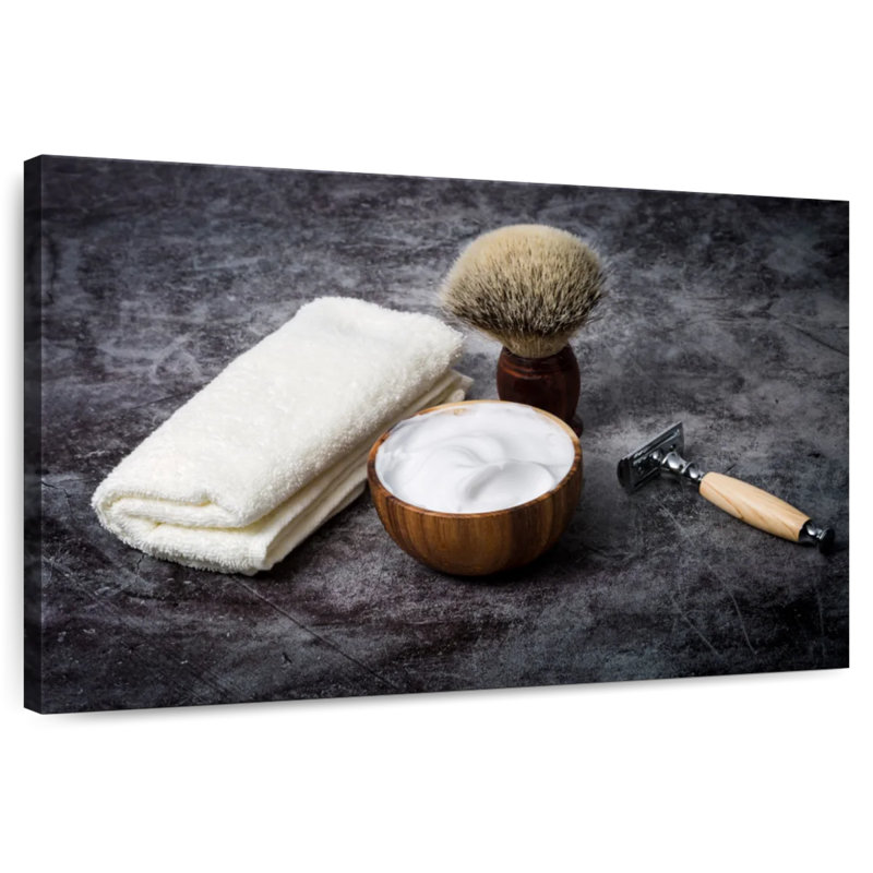 Shaving Set, 26" H x 39" W
