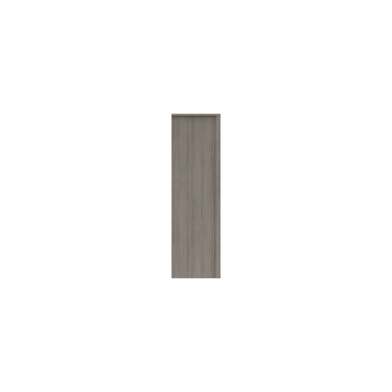 Colville 2 Door Manufactured Wood Wardrobe, Grey Oak/White Grey Gloss