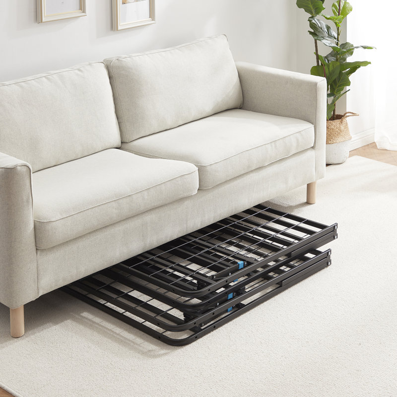 Base de lit pliable avec rangement 14 po Clara Clark, Twin XL
