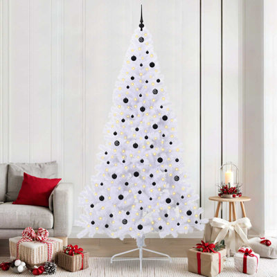 240cm H Lighted Artificial Christmas Tree
