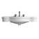 The Renovators Supply Inc. 19'' White Porcelain Rectangular Bathroom Sink with Overflow
