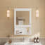 Armoire de rangement de salle de bain murale 20 "avec miroir-1999920440