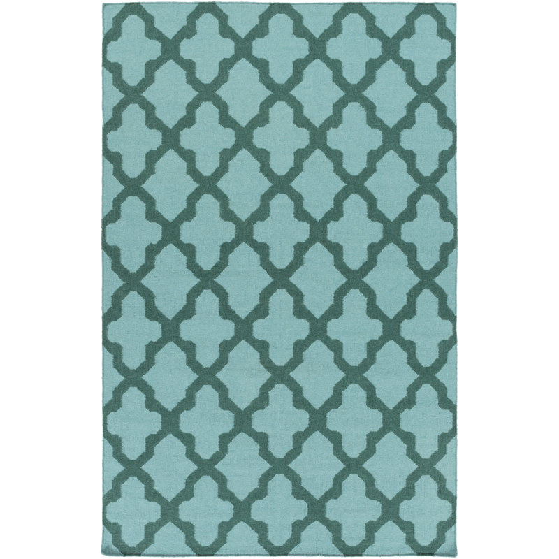 Bangor Wool Geometric Indoor Rug, Rectangle 5' x 8'