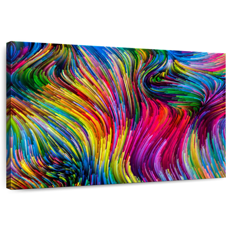 Avery Colors In Motion Abstract, H 16 po x l 24 po