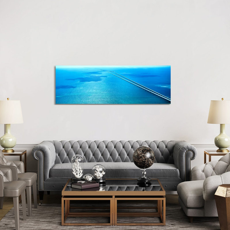 Pont de sept miles, Florida Keys, FL, États-Unis, giclée sur toile tendue avec châssis, H 20 po x l 60 po