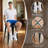 Metal Counter And Bar Stools-543955498-543955496