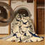  Tapis lavable laveux Welcome Swallow Birds-1597014587