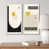 Toile avec cadre blanc