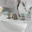Robinet de salle de bain espacé à deux poignées à fixation sur comptoir à 3 trous avec bonde escamotable Kingston Brass Kingston-118156077