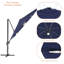 Parasol lumineux en porte-à-faux 132,2 po Senait-1600177818