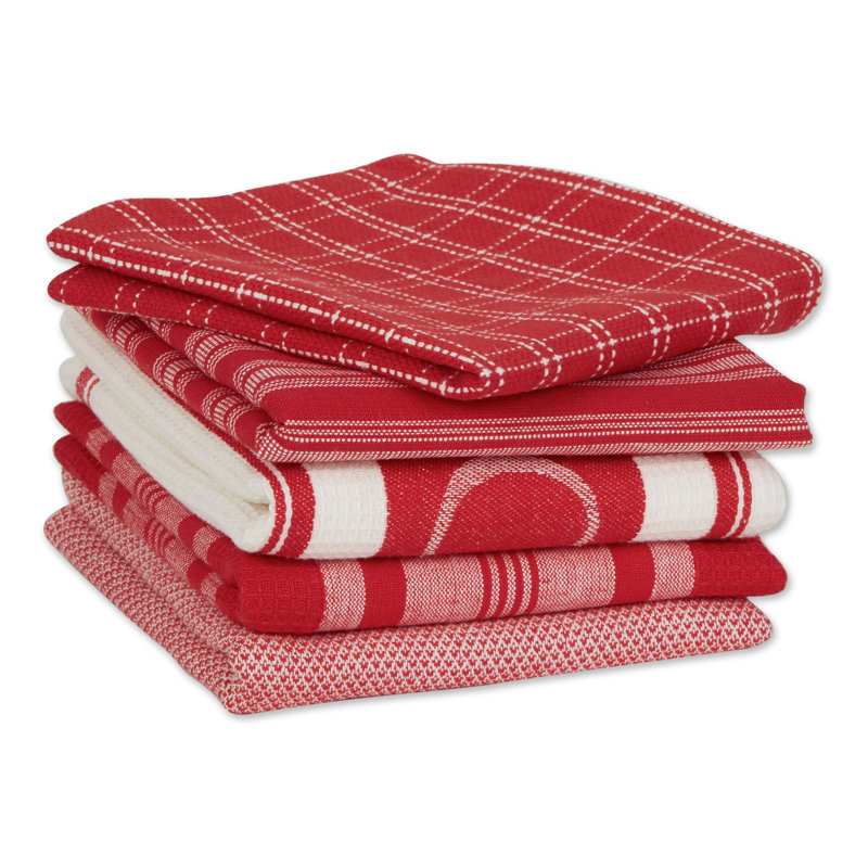 ASSET ENSEMBLE ASSIETTES DE BAIN ET ASSORTIR BLEU ANGLAIS / 5, Rouge